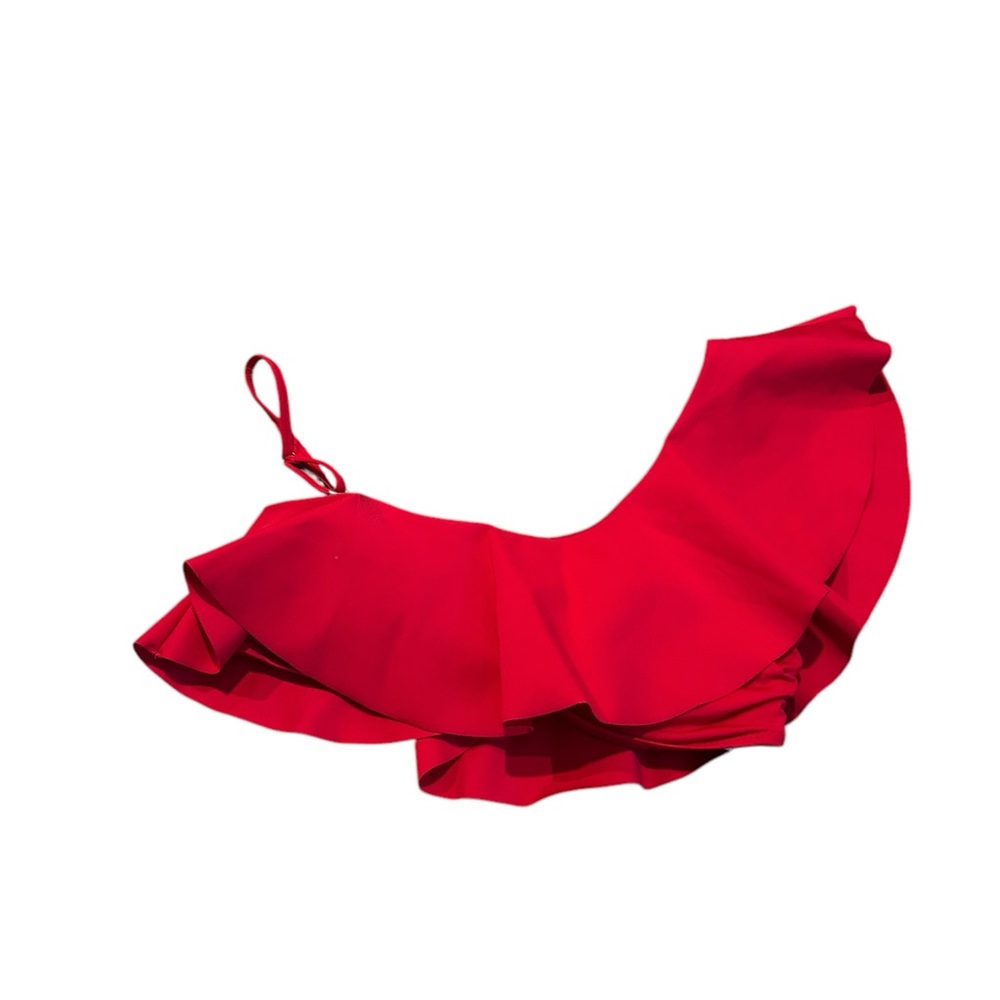 ZINGARA lipstick red bikini top